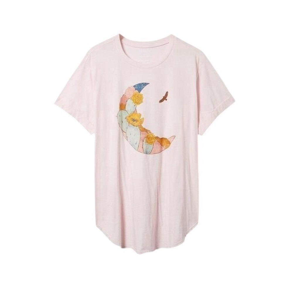 NWT Torrid Graphic Relaxed Fit Cotton Crew Neck Side Slit Tee 2X‎